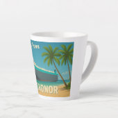"Greetings From ARC Honor" Latte Mug (Angle droit)