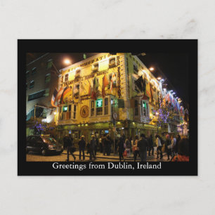 Greetings from Dublin, Ireland Briefkaart
