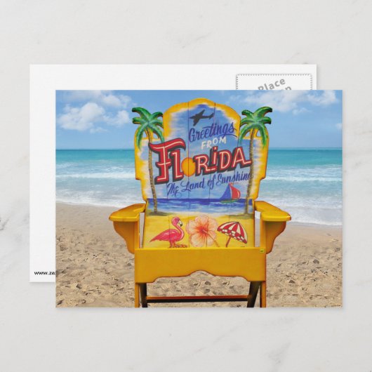 Greetings from Florida Briefkaart (Voorkant / Achterkant)