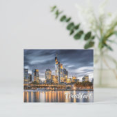 Greetings From Frankfurt, Germany Briefkaart (Staand voorkant)