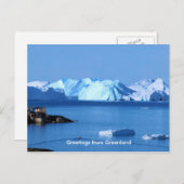 Greetings from Greenland 9 Briefkaart (Voorkant / Achterkant)