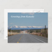 Greetings from Kanada Briefkaart (Voorkant / Achterkant)