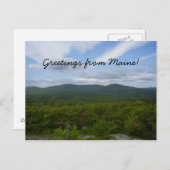 Greetings from Maine Postcard Briefkaart (Voorkant / Achterkant)