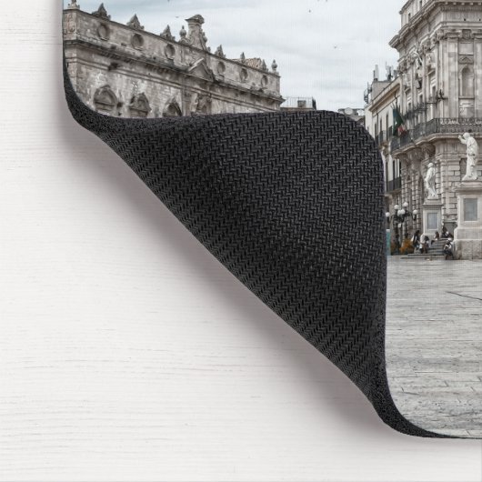 Greetings from Sicily Italy Scenic Mouse Pad Muismat (Hoek)