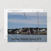 Greetings from St. Andrews, N.B. Briefkaart (Voorkant / Achterkant)