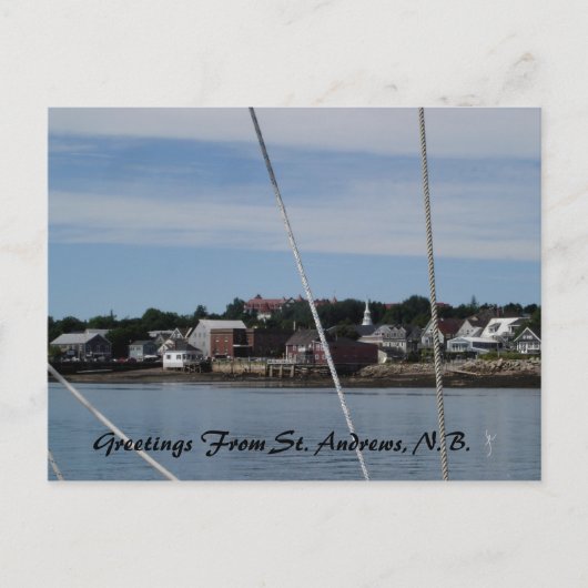 Greetings from St. Andrews, N.B. Briefkaart (Voorkant)