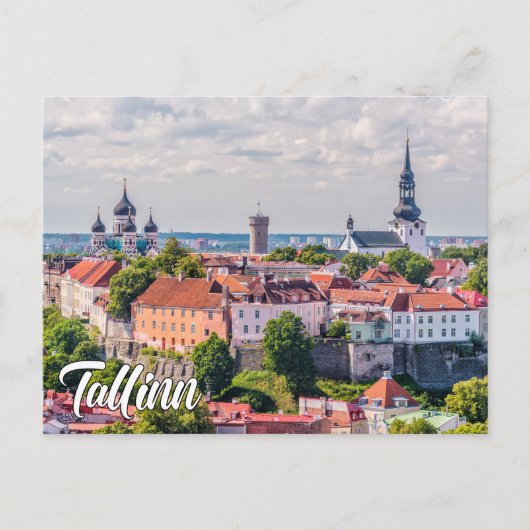 Greetings From Tallinn, Estonia Briefkaart (Voorkant)