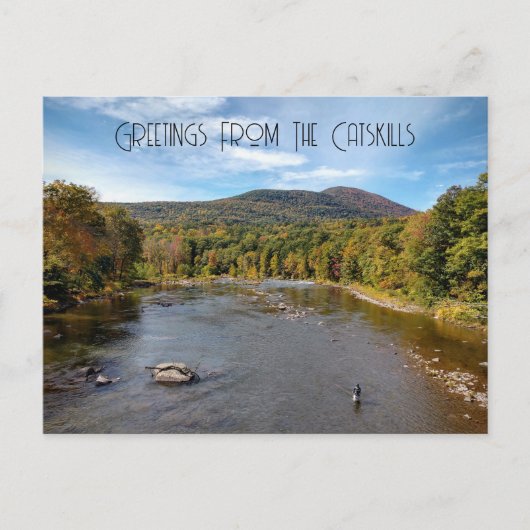 Greetings From The Catskills Briefkaart (Voorkant)