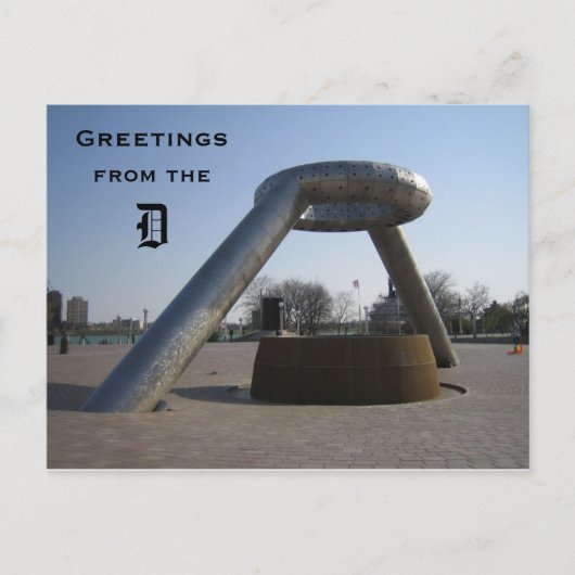 Greetings from the D Briefkaart (Voorkant)