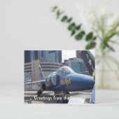 Greetings from the Intrepid postcard 1 Briefkaart (Staand voorkant)