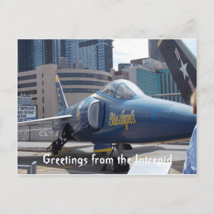 Greetings from the Intrepid postcard 1 Briefkaart