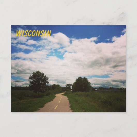 Greetings from Wisconsin! Briefkaart (Voorkant)