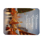 Greetings Kitsch op de kerstmarkt in de Duitse sti Magneet (Horizontaal)