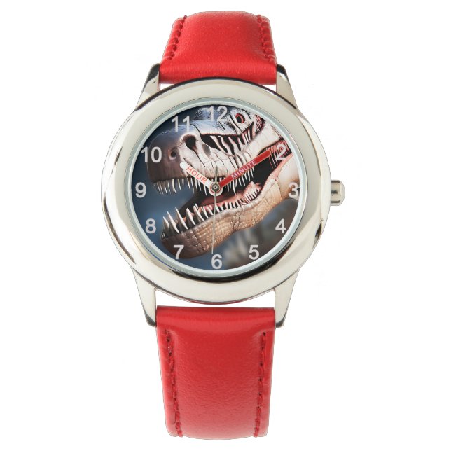 Greetings My Fellow T Rexings, Kinder leder Watch Horloge (Voorkant)
