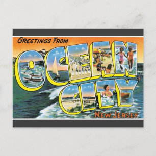 Greetings Ocean City, New Jersey  Briefkaart