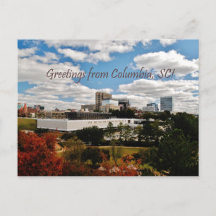Greetings of Columbia, SC Briefkaart
