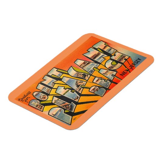 Greetings, Pt. Pleasant Beach, New Jersey Magneet (Linkerzijde)