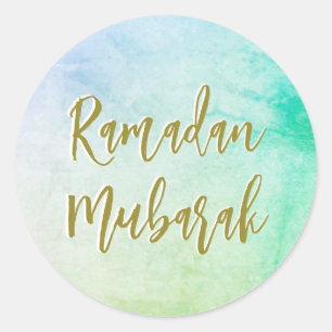 Greetings Ramadan Mubarak Ronde Sticker