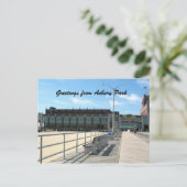 Greetings uit Asbury Park Briefkaart (Staand voorkant)