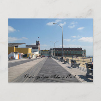 Greetings uit Asbury Park Briefkaart