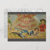 Greetings uit Atlantic City,  Briefkaart (Voorkant / Achterkant)