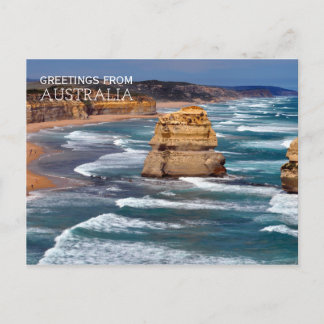 Greetings uit Australië Beach Briefkaart