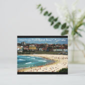 Greetings uit Bondi Beach, Australië Briefkaart (Staand voorkant)
