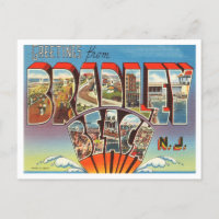 Greetings uit Bradley Beach, New Jersey Travel