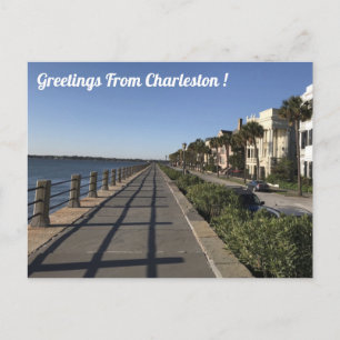 Greetings uit Charleston Briefkaart