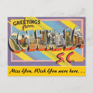 Greetings uit Colombia Briefkaart