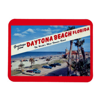 Greetings uit Daytona Beach, Florida Post Magneet