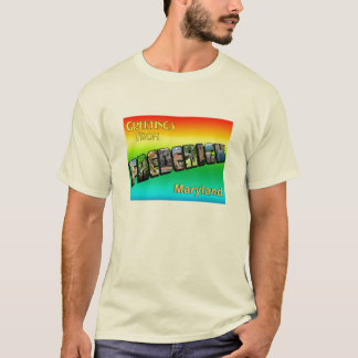 Greetings uit Frederick Mannen T-shirt