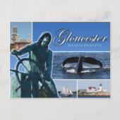 Greetings uit Gloucester, MA Briefkaart (Voorkant)