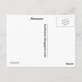 Greetings uit Minnesota Briefkaart (Achterkant)