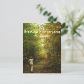 Greetings uit Mississippi Briefkaart (Staand voorkant)