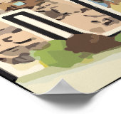 Greetings uit New Hampshire, Vintage Poster (Hoek)