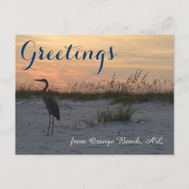 Greetings uit Oranje Beach, AL Briefkaart