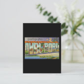 Greetings uit Owensboro Kentucky Briefkaart (Staand voorkant)