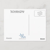 Greetings uit Salem Briefkaart (Achterkant)