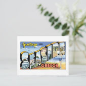 Greetings uit Seaside Briefkaart (Staand voorkant)