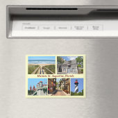 Greetings uit St. Augustine, Florida Magneet (Insitu (Vaatwasser))