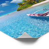 Greetings uit Tahiti Poster (Hoek)