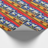 Greetings uit Texas Cadeaupapier (Hoek)