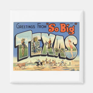 Greetings uit Texas Magneet