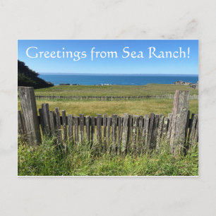 Greetings uit Zee Ranch Briefkaart