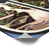 Greetings van Catskills Mts,  Poster (Hoek)