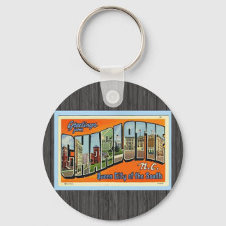 Greetings van Charlotte N.C. ,  Sleutelhanger