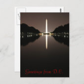Greetings van D.C. Briefkaart (Voorkant / Achterkant)