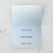 Greetings van Red Barns Seasons Feestdagen Kaart (Binnen)