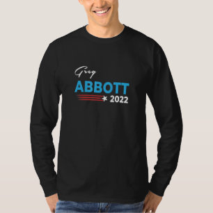 Greg Abbott Texas Gouverneur Verkiezing 2022 Repub T-shirt